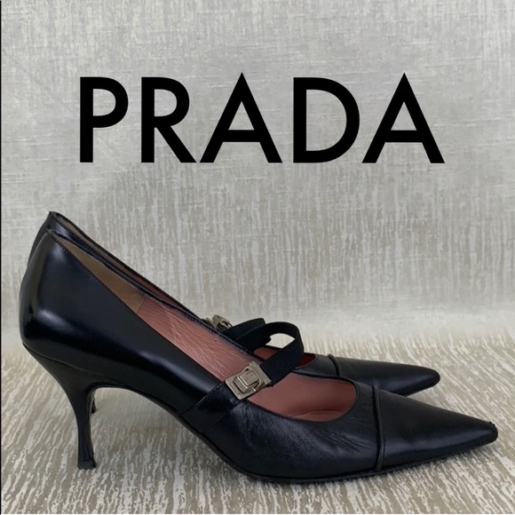 Prada Shoes - ⭐️ PRADA MARY JANE HEELS 💯AUTHENTIC